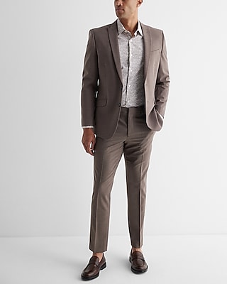Slim Floral Print Stretch 1MX Dress Shirt