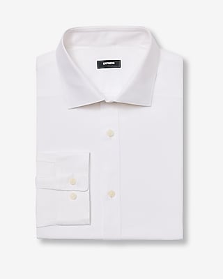 Slim Cotton Stretch Spread Collar 1MX Dress Shirt