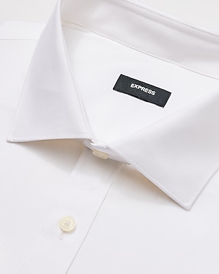 Slim Cotton Stretch Spread Collar 1MX Dress Shirt