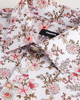 express floral dress shirt