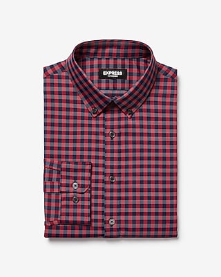 Plaid dress shirt