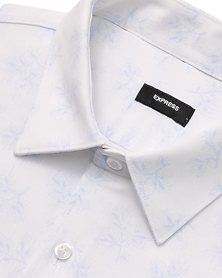 Slim Floral Modern Tech 1MX Dress Shirt