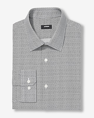 Slim Mini Geo Stretch 1mx Dress Shirt