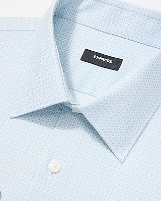 Slim Mini Geo Stretch 1MX Dress Shirt
