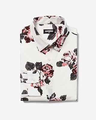 express mens floral dress shirts