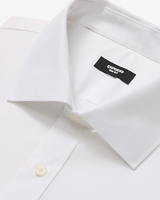 Modern Slim Solid Spread Collar Dress Shirt