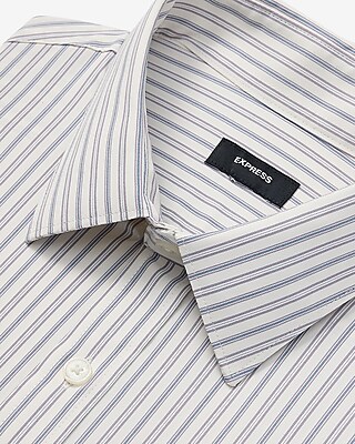 Slim Striped Wrinkle-Resistant Everyday Performance Dress Shirt