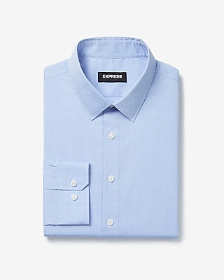 express blue dress shirt