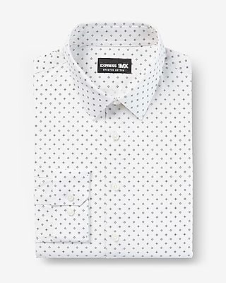 express mens white dress shirt