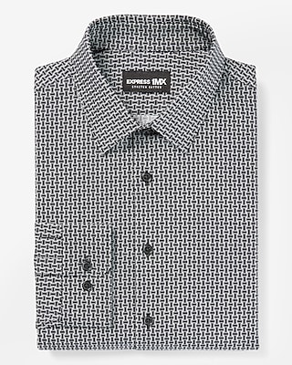 express mens white dress shirt