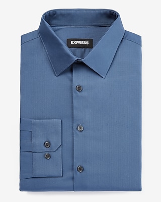 Express mens fitted dress shirts on sale