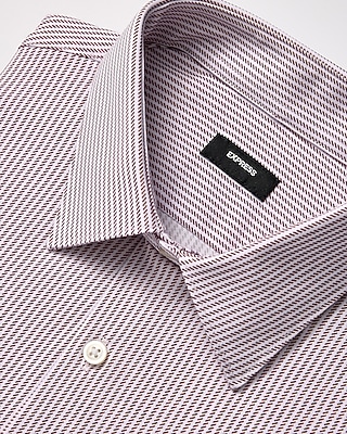 Slim Striped Stretch Modern Tech 1MX Dress Shirt