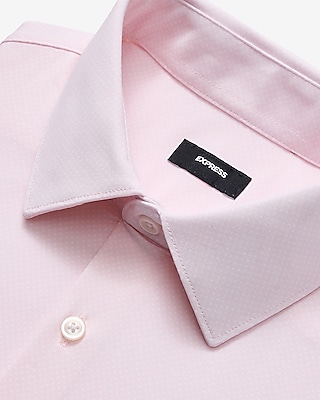 Slim Mini Dot Stretch Modern Tech 1MX Dress Shirt