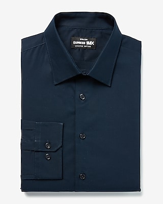 Express blue dress shirt best sale