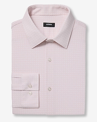 Slim Geo Floral Stretch Modern Tech 1MX Dress Shirt