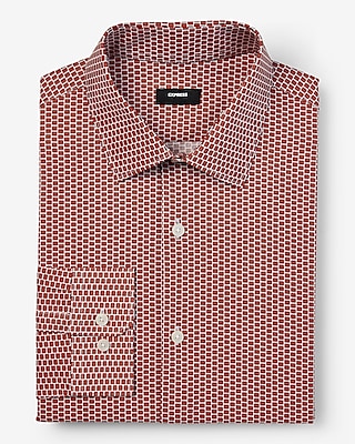 Extra Slim Dot Geo Stretch 1MX Dress Shirt