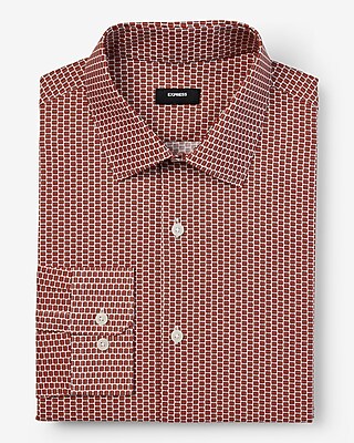 Extra Slim Dot Geo Stretch 1MX Dress Shirt