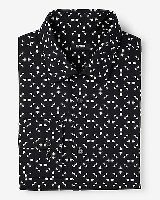 Extra Slim Geo Stretch 1MX Dress Shirt