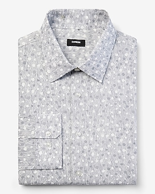 Easy-iron Shirt - Black/patterned - Men