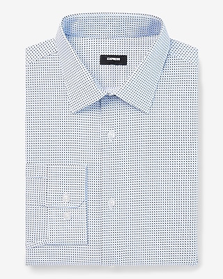 Slim Mini Geo Print Stretch 1MX Dress Shirt