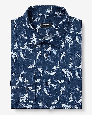 Slim Fish Cotton Stretch 1MX Dress Shirt