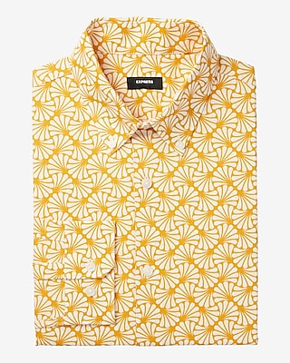 Slim Abstract Stretch 1MX Dress Shirt