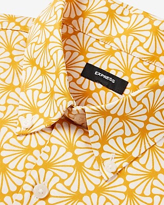 Slim Abstract Stretch 1MX Dress Shirt