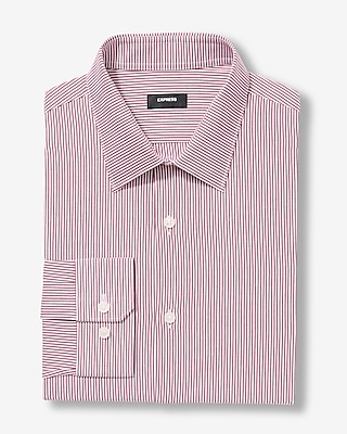 Classic Striped Stretch 1MX Dress Shirt