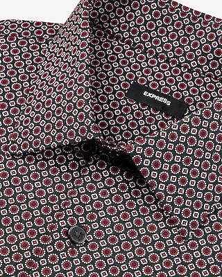 Slim Mini Geo Stretch 1MX Dress Shirt