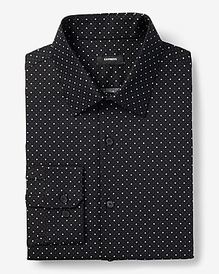 Slim Dot Stretch 1MX Dress Shirt