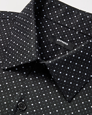 Slim Dot Stretch 1MX Dress Shirt