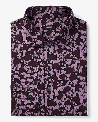 Express mens best sale floral dress shirts