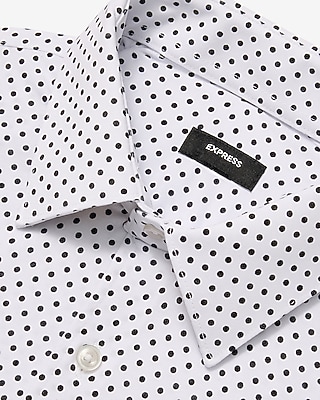Slim Polka Dot Modern Tech 1MX Dress Shirt
