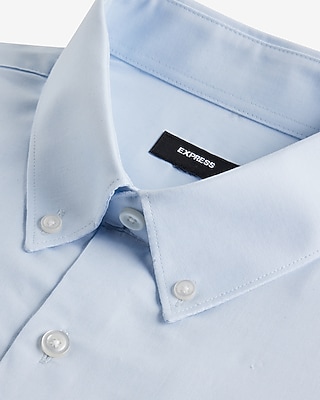 Slim Solid Stretch Pinpoint Oxford 1MX Dress Shirt