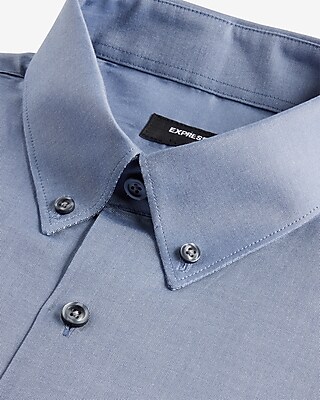 Slim Solid Stretch Pinpoint Oxford 1MX Dress Shirt