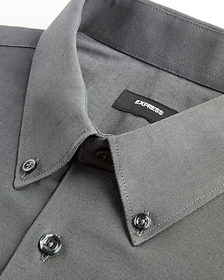 Slim Solid Stretch Pinpoint Oxford 1MX Dress Shirt