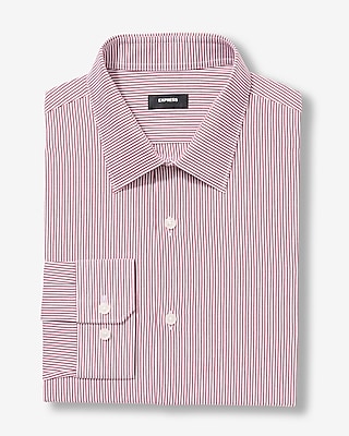 Extra Slim Striped Cotton Stretch 1MX Dress Shirt