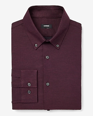 Express Slim Flannel 1Mx Dress Shirt Men's | MainPlace Mall