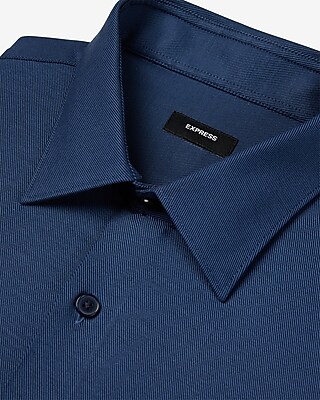 Slim Solid Twill 1MX Dress Shirt - image 2