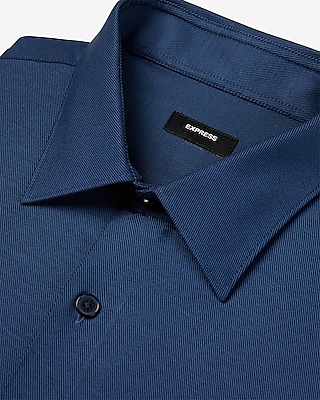 Extra Slim Solid Twill Stretch 1MX Dress Shirt