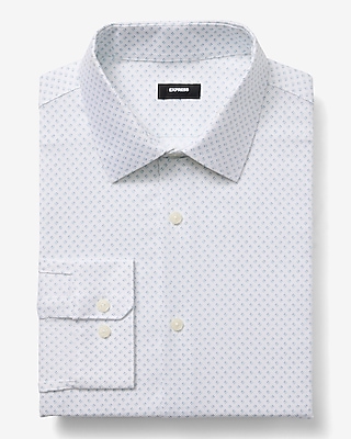 Slim Mini Geo Dots Stretch 1MX Dress Shirt