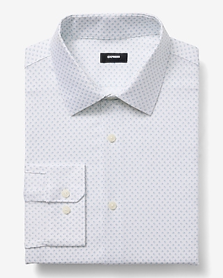 Extra Slim Mini Geo Dots Stretch 1MX Dress Shirt