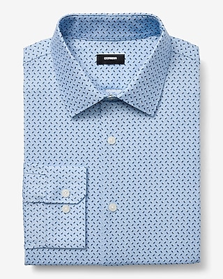 Extra Slim Mini Geo Dots Stretch 1MX Dress Shirt