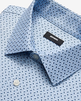 Extra Slim Mini Geo Dots Stretch 1MX Dress Shirt