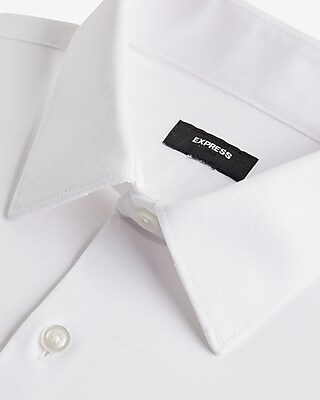 Slim Solid Stretch Modern Tech 1mx Dress Shirt | Express