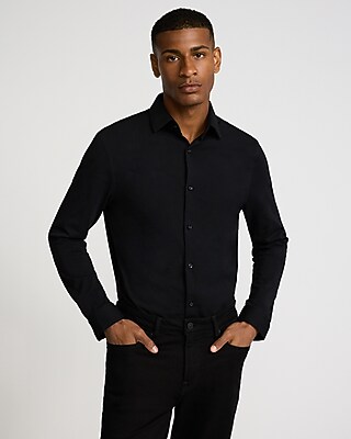 Slim Solid Stretch Modern Tech 1MX Dress Shirt