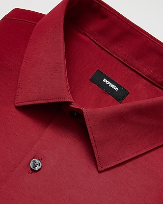 Slim Solid Stretch Modern Tech 1MX Dress Shirt