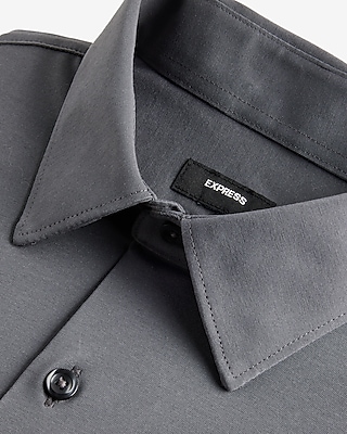 Slim Solid Stretch Modern Tech 1mx Dress Shirt