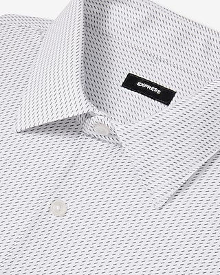 Slim Dash Striped Stretch Modern Tech 1MX Dress Shirt