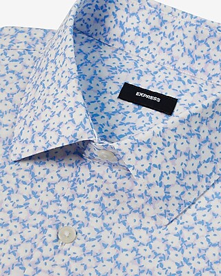 Extra Slim Mini Floral Stretch 1mx Dress Shirt | Express